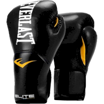 Боксерские перчатки Everlast Elite ProStyle Black