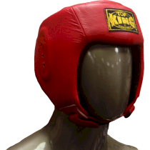 Боксерский шлем Top King красный S