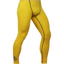 Компрессионные штаны Hardcore Training Perfect Yellow L желтый