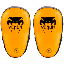 Тренерские пэды Venum Elite Small Kick Pads Orange оранжевый