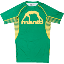 Рашгард Manto Logo Green L зеленый