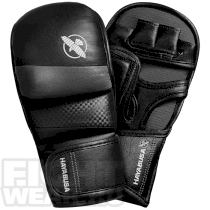 Гибридные перчатки Hayabusa T3 7oz Black/Grey XL черный