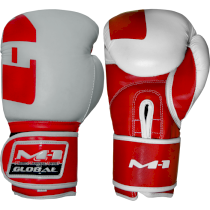 Боксерские перчатки M-1 12 унц. белый