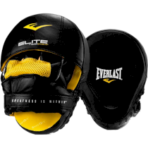 Боксёрские лапы Everlast Pro Elite желтый