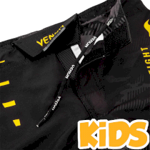 Детские ММА шорты Venum Okinawa 2.0 Black/Yellow 10 лет желтый