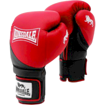 Боксерские перчатки Lonsdale Red/Black 10 унц. красный