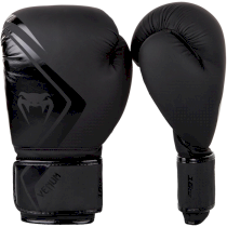 Перчатки Venum Contender 2.0 Black/Black 8 унц. черный