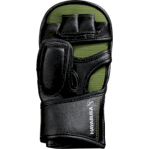 Гибридные перчатки Hayabusa T3 7oz Black/Green XL черный