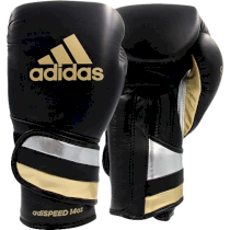 Боксерские перчатки Adidas AdiSpeed 16 унц. черный