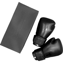 Боксерские перчатки JagGed 16 унц. черный