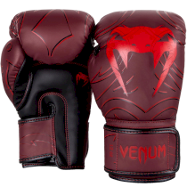 Боксерские перчатки Venum Nightcrawler 12 унц. темно-красный