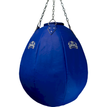 Синий шарообразный боксерский мешок Top King Boxing M 
