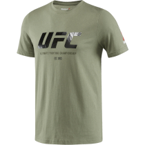 Спортивная футболка Reebok UFC XXL оливковый