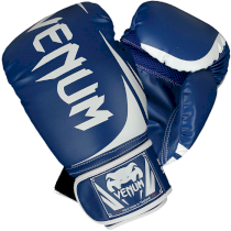 Боксерские перчатки Venum Challenger 2.0 Blue/White 14 унц. синий
