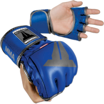 Перчатки Throwdown MMA Competition L синий