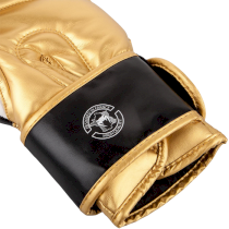 Перчатки Venum Contender 2.0 Black/White-Gold 8 унц. золотой