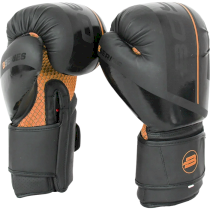 Перчатки BoyBo BBG400 Orange 14 унц. черный
