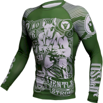 Рашгард Jitsu Gentle & Strong Green XXL зеленый