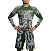 Рашгард Jitsu Gentle & Strong Green S зеленый