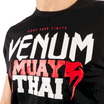 Футболка Venum Muay Thai Classic 20 Black/Red XXL черный
