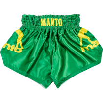Тайские шорты Manto Muay Thai Dual Green L зеленый