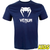 Детская футболка Venum Classic Navy Blue 14 лет 