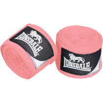 Боксерские бинты Lonsdale 2.5м розовый