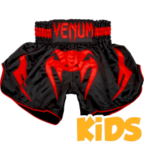 Детские шорты для тайского бокса Venum Bangkok Inferno 14 лет красный