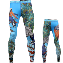 Компрессионные штаны Meerkatsu Flying Peacock XXL голубой