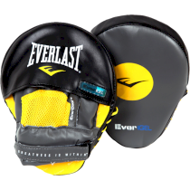 Боксерские лапы Everlast Vinyl Evergel 