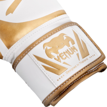 Боксерские перчатки Venum Challenger 2.0 White/Gold 16 унц. золотой