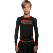 Детский рашгард Hardcore Training Red-Green 12 лет 