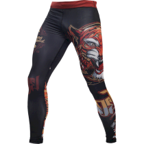 Компрессионные штаны Hardcore Training Tiger XL коричневый
