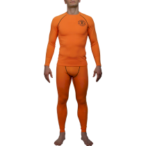 Компрессионные штаны Hardcore Training Perfect Orange S оранжевый