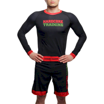 Шорты Hardcore Training Red-Green XL черный