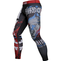 Компрессионные штаны Hardcore Training Anatomy Of A Fighter XXL серый