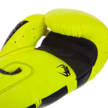 Детские боксерские перчатки Venum Elite Neo Yellow L 