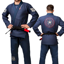Кимоно для БЖЖ Hayabusa Captain America A2 темно-синий