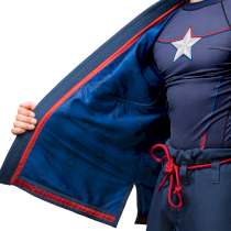 Кимоно для БЖЖ Hayabusa Captain America A1 темно-синий