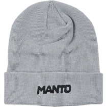 Зимняя шапка Manto Logotype 21 Gray серый
