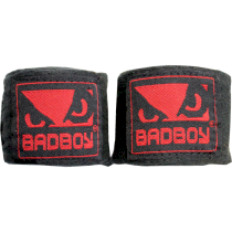 Боксерские бинты Bad Boy 2.1м Красный черный
