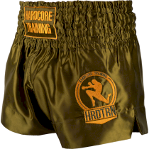 Тайские шорты Hardcore Training Base Olive XXL зеленый