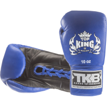 Перчатки боксерские Top King Boxing Pro 6 унц. синий