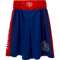 Детские боксёрские шорты Hardcore Training Blue/Red 12 лет красный