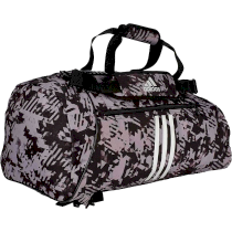 Спортивная сумка Adidas Combat Camo L черно-камуфляжная черный