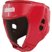 Боксерский шлем Clinch Olimp красный красный M