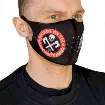 Защитная неопреновая маска Hardcore Training Vikings On Tour черный