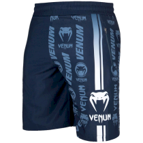 Шорты Venum Logos Navy/White S синий