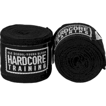 Боксерские бинты Hardcore Training Classic Black 3.5 черный