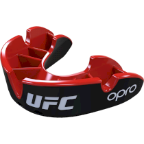 Капа UFC Opro Silver Level Black/Red красный one size